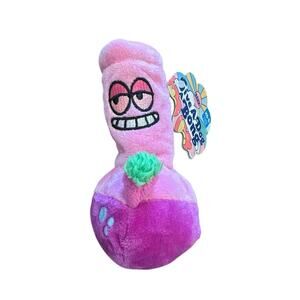 BARK BOX Give a Dog a Bong Toy SMALL/XS Barkbox 4/20 Collection Stoner Squeaker